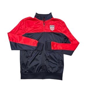 Icon Sports Officially Licensed U.S. Soccer Team Track Jacket S Full Zip